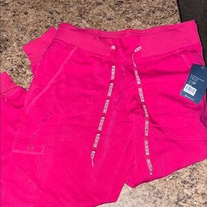 Women's med couture hot pink scrub bottoms